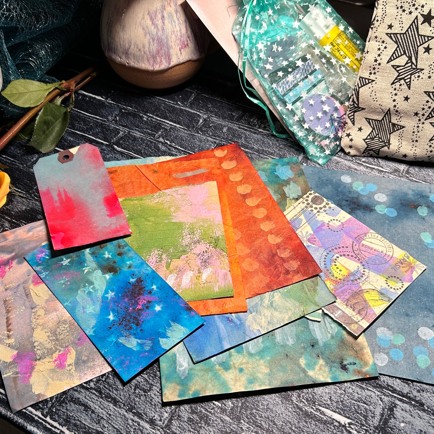 sparkles + scraps