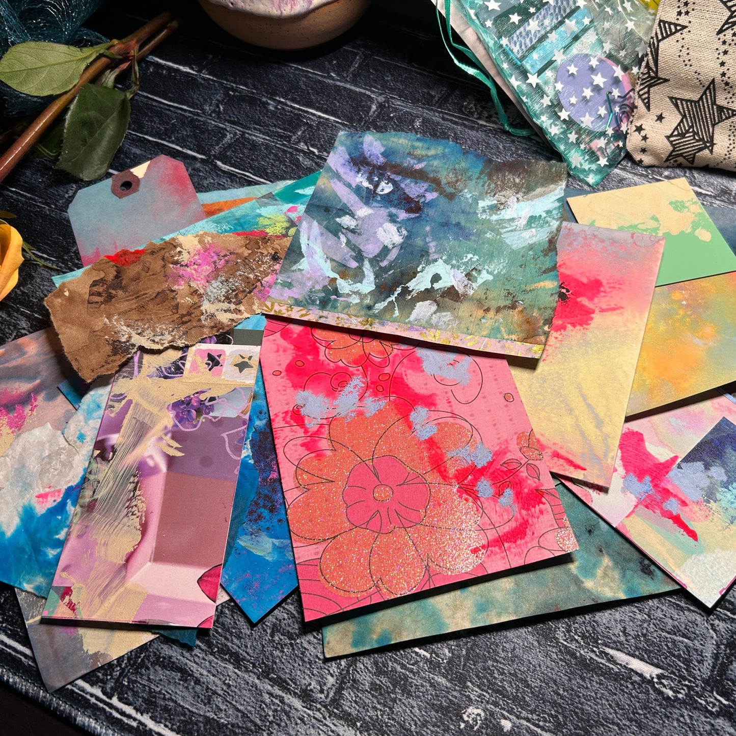 sparkles + scraps